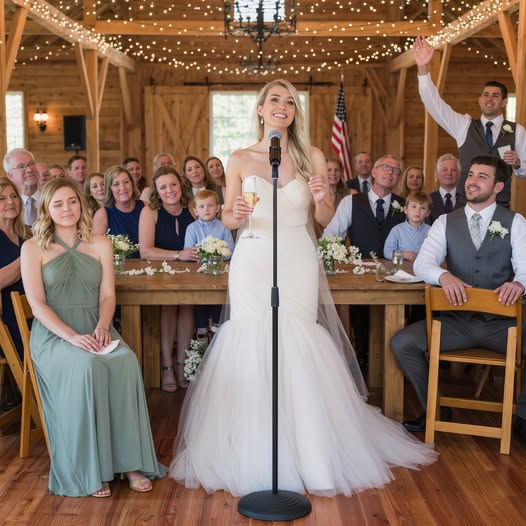Ma sœur a pris le microphone à son mariage et m’a appelé “Une seule maman Personne ne veut” Devant 150 personnes puis ma mère a ajouté une sentence cruelle, mon père a ri dans sa serviette, et le groom a lentement résisté