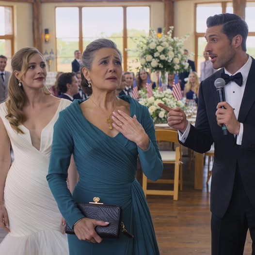 Quand mon fils a pris le micro de mariage, m’a pointé dans ma robe bleue, et m’a dit de partir devant 200 invités, il a pensé que je sortirais cassé mais il a oublié le ranch, les clés, et l’unique secret que son père a laissé derrière.