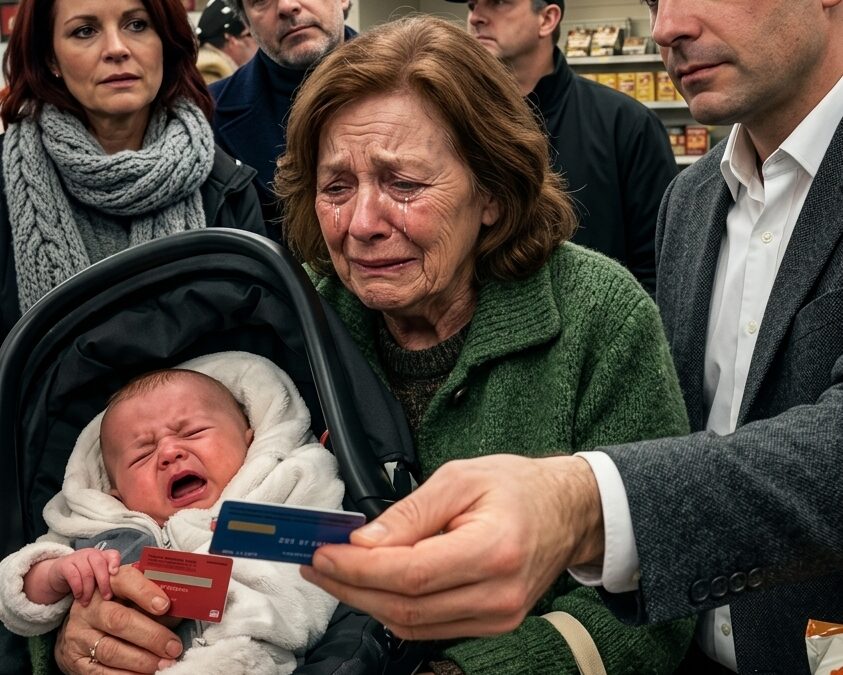 “Si vous n’avez pas les moyens d’avoir des enfants, peut-être ne les avez-vous pas.” — J’ai eu honte dans une épicerie à 73 ans alors que j’essayais d’acheter des couches pour le bébé que ma fille avait abandonné, jusqu’à ce qu’un inconnu prenne la parole et change le reste de nos vies