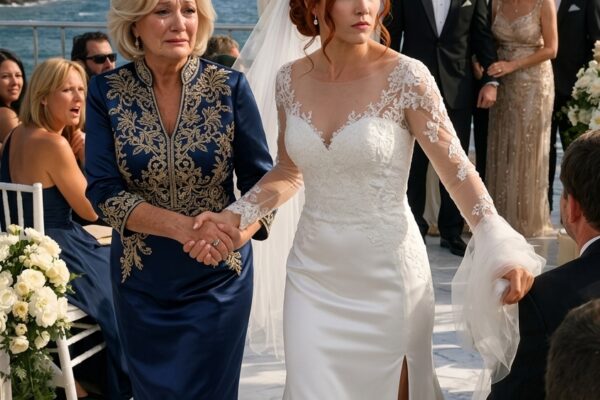 «Les gens comme elle devraient connaître leur place.» – J’ai laissé tomber mon bouquet, j’ai pris la main de ma mère et je suis sorti d’un mariage à un million de dollars devant tout le monde. Je n’avais jamais prévu de quitter mon propre mariage, mais cette seule phrase a tout changé. Seriez-vous resté ?