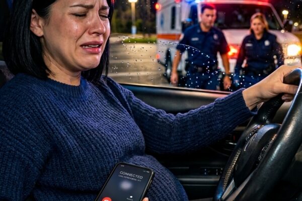 Mon mari m’a laissé seule dans ma voiture pendant que j’étais en travail – je l’ai supplié de revenir, et quand il a finalement appelé quelques heures plus tard, j’ai laissé le téléphone sonner jusqu’à ce qu’il s’arrête