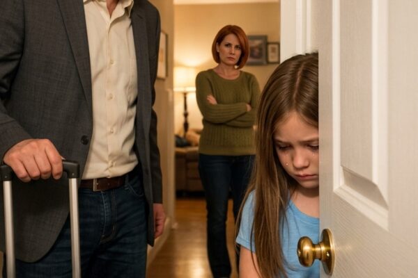 “Papa… j’ai tellement mal au dos que je n’arrive pas à dormir. Maman a dit que je n’avais pas le droit de te le dire.” — Je venais de rentrer d’un voyage d’affaires lorsque les murmures de ma fille ont révélé le secret que sa mère essayait de cacher