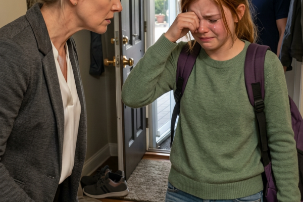“Ne le dis pas à ta mère. Rentre simplement à la maison et lave-toi.” — Je pensais que les bains après l’école de ma fille étaient une phase, jusqu’à ce que j’ouvre le drain et trouve la seule chose qui révélait un secret que l’école essayait d’enterrer