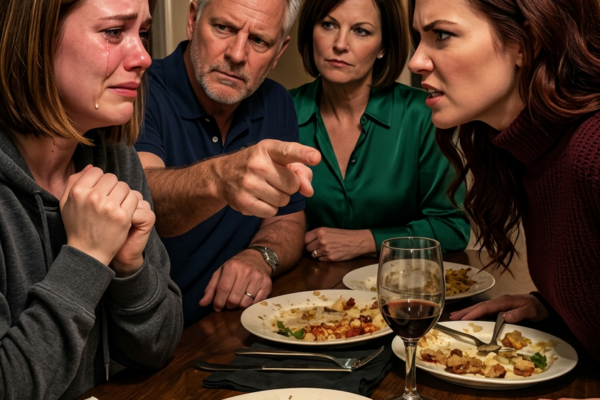 Lors d’un dîner de famille, ma sœur a augmenté mon loyer à 6 800 $ et tout le monde a ri comme si j’étais l’échec familial. J’ai juste souri parce que je savais ce qui allait suivre.