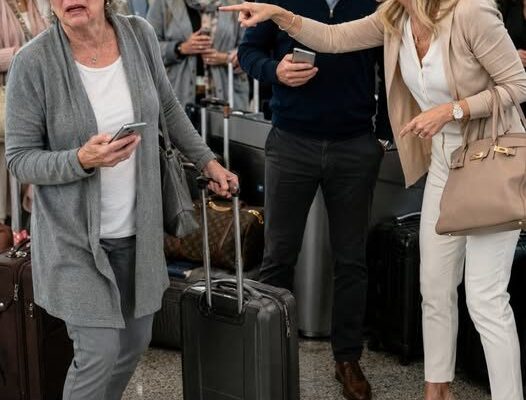 A l’aéroport, ma belle-fille a dit haut et fort : “Ne restez pas avec nous, les gens penseront que vous êtes notre bonne.”
