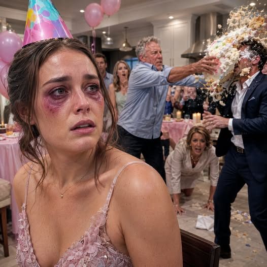 Pourquoi ton visage est-il couvert de bleus ? Mon père m'a demandé dès qu'il est entré dans ma fête d'anniversaire. Avant que je puisse répondre, mon mari s'est moqué et a dit :