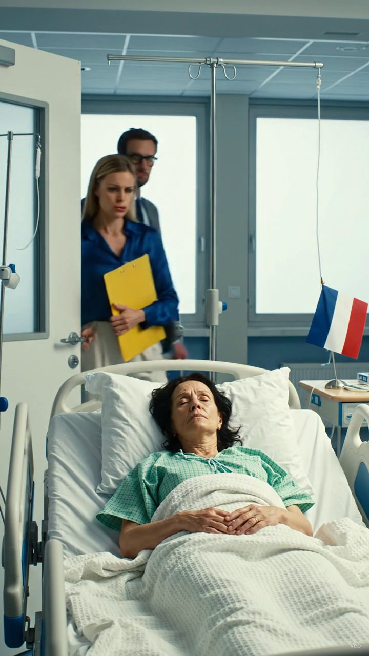 Je me suis réveillé dans un lit d'hôpital mais je n'ai pas ouvert les yeux. Ma mère se pencha et murmura, finalement. Je suis resté parfaitement immobile et reconnaissante, car un moment plus tard, elle a dit...