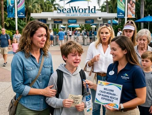 Ma sœur a dit que mon fils n’était pas membre de SeaWorld alors je lui ai réservé une expérience VIP de 25 000 $ devant ses enfants Royals
