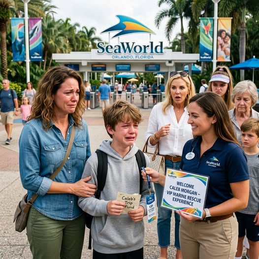 Ma sœur a dit que mon fils n'était pas membre de SeaWorld alors je lui ai réservé une expérience VIP de 25 000 $ devant ses enfants Royals