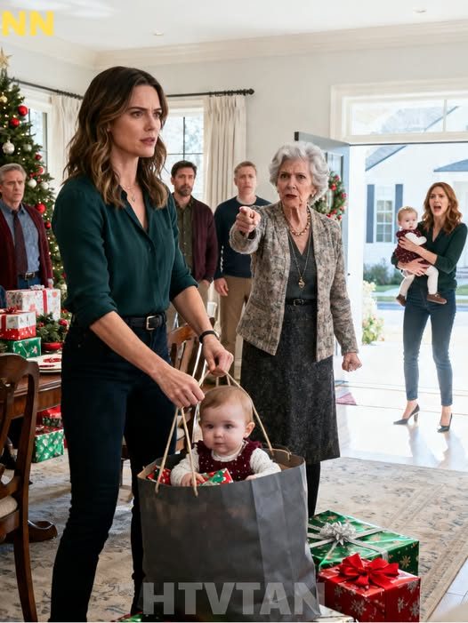 Pendant Noël, ma mère a critiqué mon bébé devant tout le monde son insulte m'a laissé sans voix ! Je me suis levé, j'ai emballé les cadeaux de ma fille, et j'ai dit 