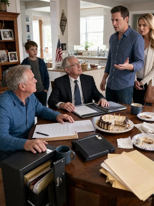 vf À mon 63e anniversaire, mon fils s'est penché et a murmuré, j'espère que c'est la dernière bougie que tu souffles. J'ai éteint la flamme, je l'ai regardé droit, et j'ai dit,