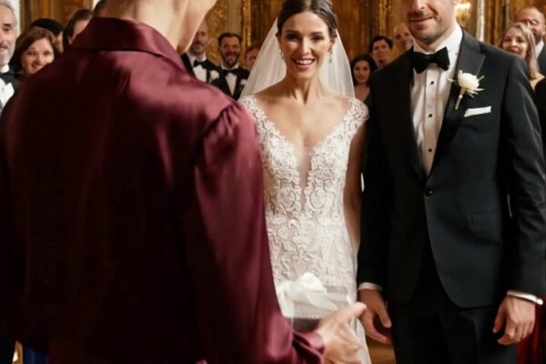 Ma soeur m’a assise dans le couloir à côté des poubelles à son mariage scintillant du Vermont et m’a dit que je ne comptais pas, alors je suis sorti tranquillement, j’ai laissé un cadeau d’argent sur sa table actuelle, et j’ai regardé la salle de bal se taire quand le marié l’a ouverte.